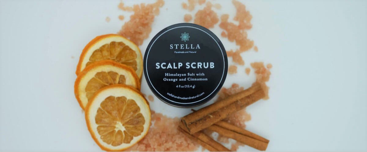 Natural scalp scrub